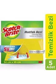 Scotch Brite 5 Lİ TEMİZLİK BEZİ (8)