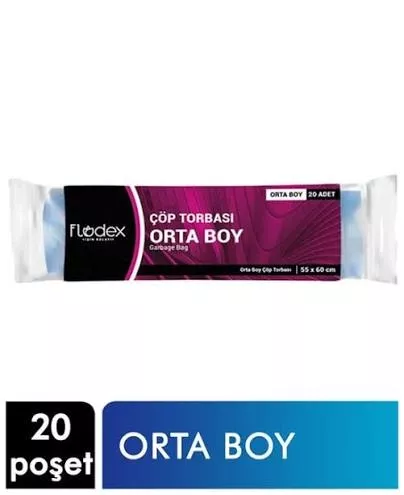 FLODEX EKSTRA GÜÇLÜ ÇÖP TORBASI ORTA 50*150 (20)