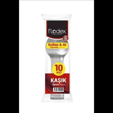 FLODEX PLASTİK KAŞIK 10 LU 