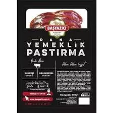 BAŞYAZICI DİLİMLİ PASTIRMA 100 GR (BYZ) (20)