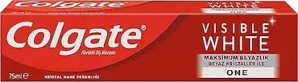 COLGATE DİŞ MACUNU VİSİBLE 75+75ML (12)