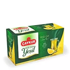ÇAYKUR YEŞİL ÇAY 40GR LİMONLU(24)
