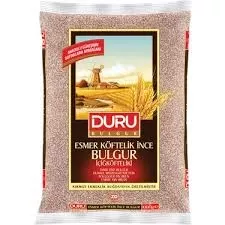 DURU ÇİĞ KÖFTELİK BULGUR 1000 GR. (12)