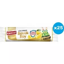 KOROPLAST ÇÖP POŞETİ B.BOY 10 LU (İDEAL)BÜZGÜLÜ(25)