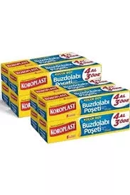 KOROPLAST BUZ DOLABI POŞETİ KÜÇÜK-BÜYÜK (24)4LÜ