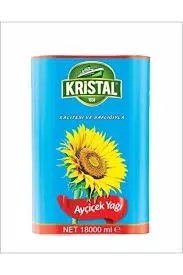 KRİSTAL AYÇİÇEKYAĞI 18 LİTRE