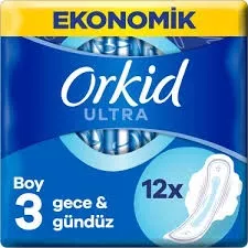 ORKİD ANAKIZ 2Lİ EXTRA MAVİ PAKET GECE (12)