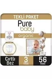 PURE BAYB ÇOCUK BEZİ TEKLİ(5)