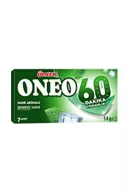 ONEO BİDON SAKIZ 60 GR. YEŞİL NANE(12)