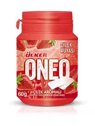ONEO BİDON SAKIZ 60 GR. KARIŞIK MEYVE I12)