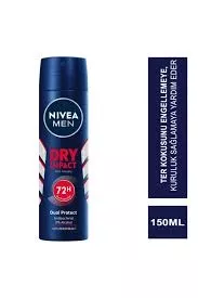 NİVEA DEODORANT DRY IMPACT 200 ML (6)