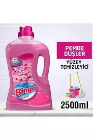 BİNGO YÜZEY TEMİZLEYİCİSİ PEMBE 1/1(12)