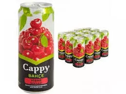 CAPPY TENEKE 250ML VİŞNE (12)