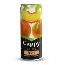 CAPPY TENEKE 250ML ŞEFTALİ (12)