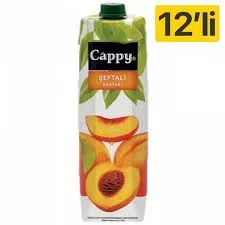 CAPPY MEYVE SUYU ŞEFTALİ 1 LT (12)