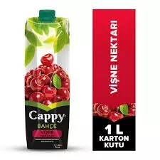 CAPPY MEYVE SUYU VİŞNE 1 LT (12)