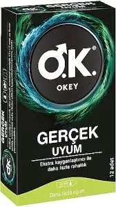 OKEY PREZERVATİF GERÇEK UYUM 