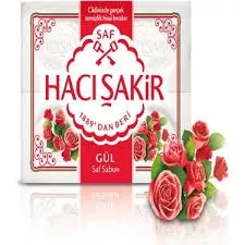 HACI ŞAKİR BANYO SABUNU 600 GR GÜL (15)