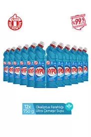 HYPO ULTRA ÇAMAŞIR SUYU 750 ML(12) KAR BEYAZI 