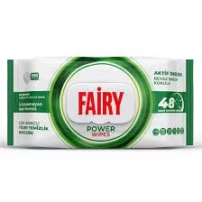 FAİRY YÜZEY TEMİZLİK HAVLUSU BEYAZ SABUN 100 LÜ (12)