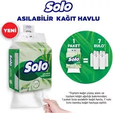 SOLO ASILABİLİR KAĞIT HAVLU 1=7