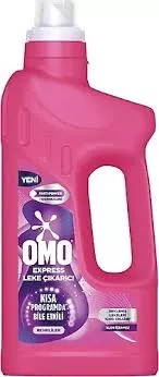 OMO LEKE ÇIKARTICI 1 LİTRE PEMBE (12)