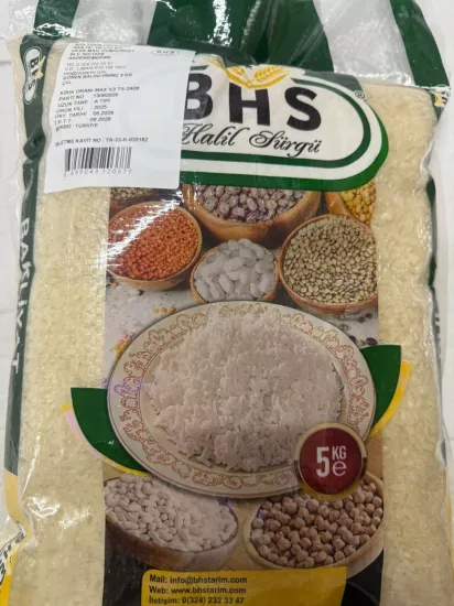 BHS GÖNEN BALDO PİRİNÇ 5 KG ÇUVAL