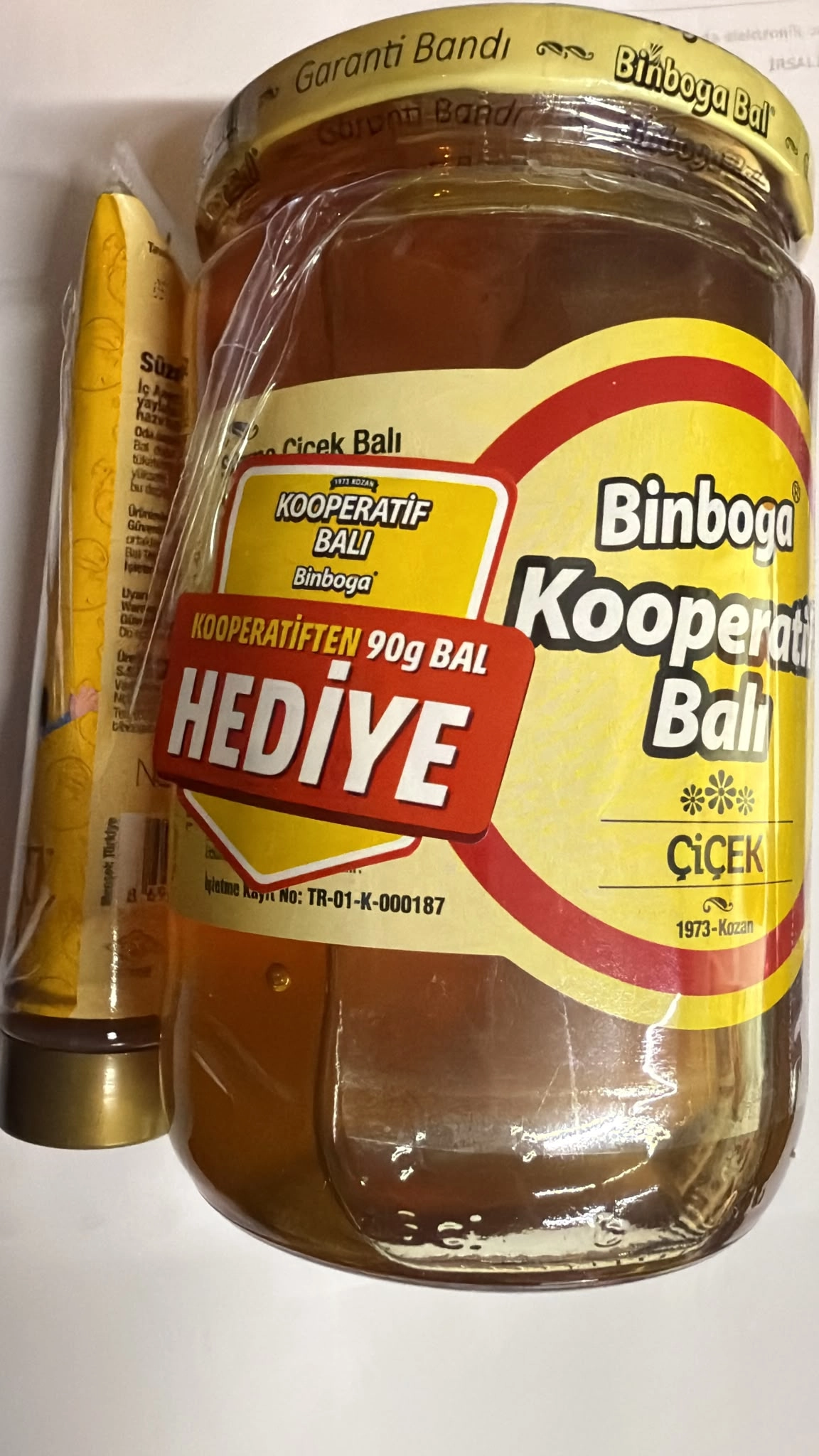 BİNBOĞA BAL 850 GR + 90 GR (12)